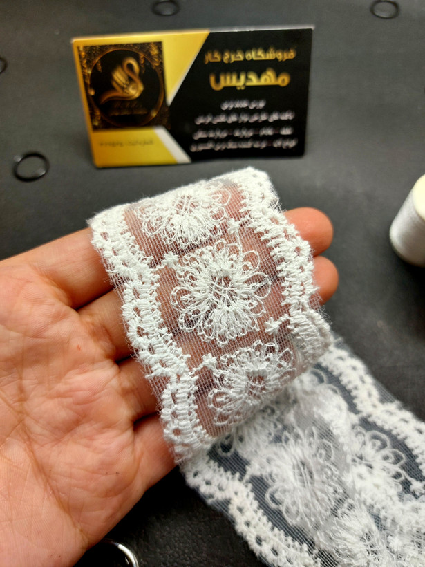 نوار خامه دوزی باریک (کد _ ۸۰)
