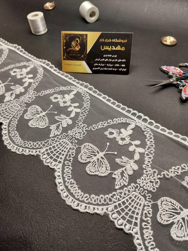 نوار گیپور توری رنگی (کد _ 98)