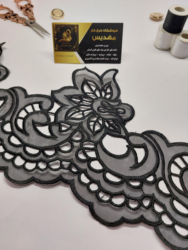نوار گیپور برودری دوزی (کد _ ۱82)